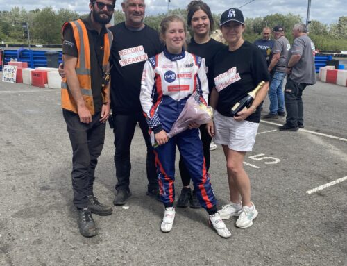 Gracie Mitchell – the new World Record Holder for the first female in history to complete a 24-hour SOLO karting event